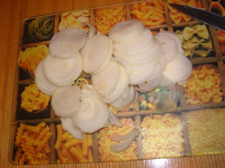 Филе индейки  с белыми грибами и ананасом .(Фоторецепт от админа)