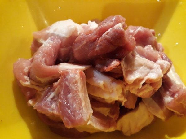 Свиные ребрышки с картофелем в духовке.(Фоторецепт)