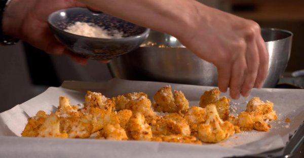 Попкорн из цветной капусты Попкорн из цветной капусты